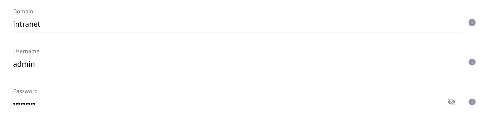 crawl trigger credentials