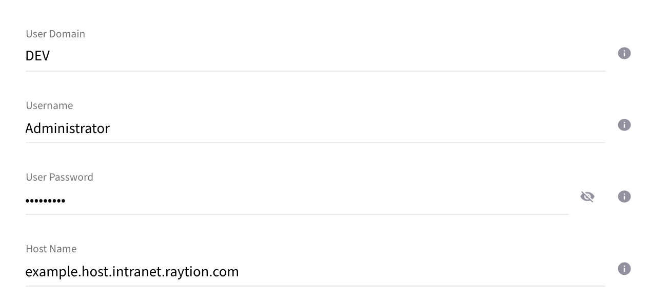 SMB Host Settings